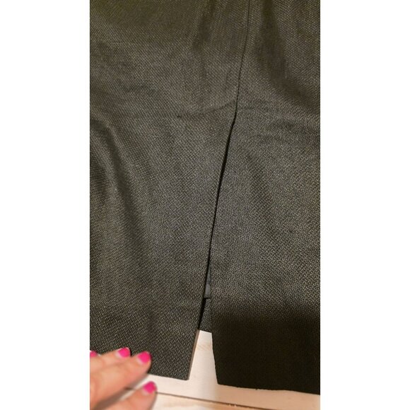Ralph Lauren Pencil Skirt Womens 8 Linen Knee Length Lined Office Professional - Picture 8 of 9